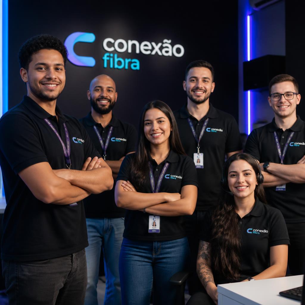 Equipe da NetFibra — atendimento e suporte técnico